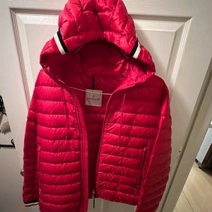 Moncler Down Jacket Red